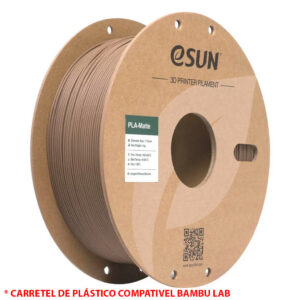 FILAMENTO PLA MATTE BROWN 1,75MM 1KG E-SUN