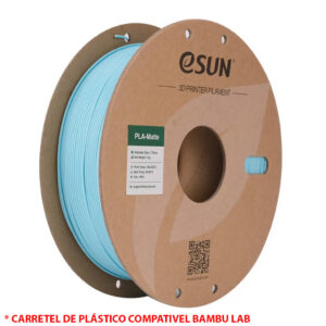 FILAMENTO PLA MATTE LIGHT BLUE 1,75MM 1KG E-SUN