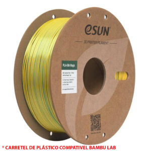 FILAMENTO PLA SILK MAGIC GOLD / GREEN 1,75MM 1KG E-SUN