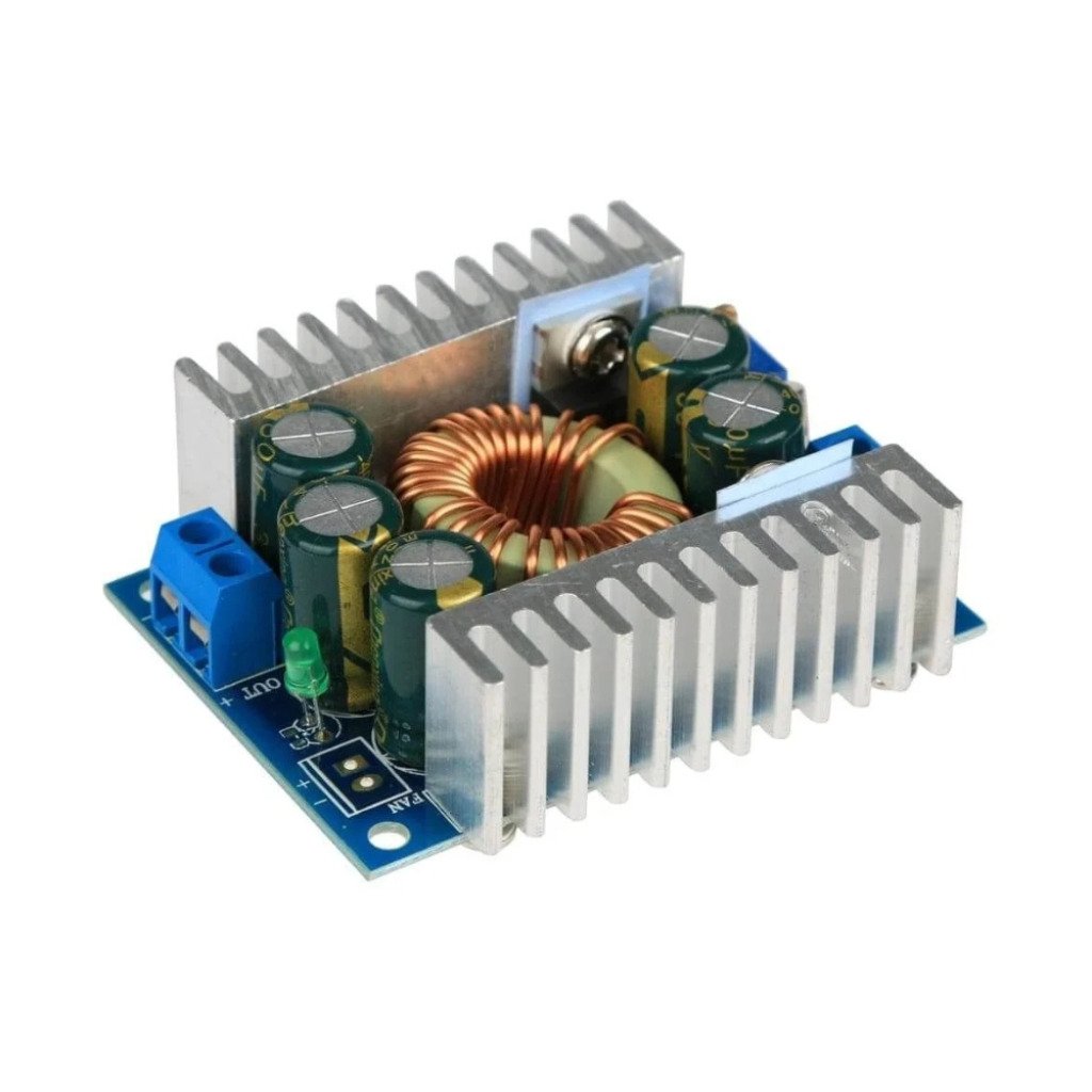 MODULO REGULADOR DE TENSAO STEP DOWN 12A SAIDA AJUSTAVEL EM 1,25V A 29V 100W