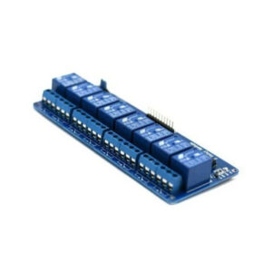 MODULO RELE 24V COM 8 CANAIS E OPTOACOPLADORES COM BORNE KRE