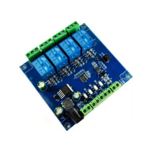 MODULO RELE 5V COM 4 CANAIS COM RS485 TTL MODBUS RTU