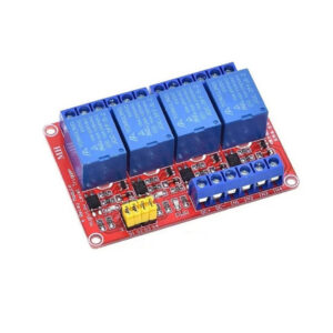 MODULO RELE 5V COM 4 CANAIS E BORNES KRE / OPTOACOPLADOR