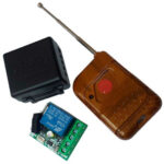 MODULO RELE ON/OFF RF433 12V 10A COM CONTROLE REMOTO