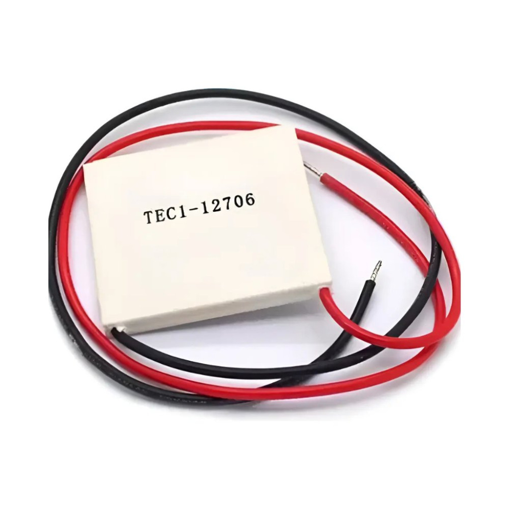 COOLER TERMOELETRICO TEC1 12706 PELTIER 63W / 40X40MM