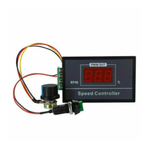 MODULO CONTROLADOR DE VELOCIDADE PWM COM REVERSÃO E DISPLAY 6 A 60V 20A