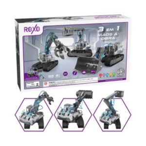 3 EM 1 VEICULOS HIDRAULICOS MAOS A OBRA - KIT COM 168 PCS