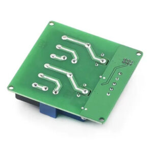 MODULO RELE 2 CANAIS 12V 30A COM BORNES PADRAO INDUSTRIAL (CLP) E SUPORTE TRILHO DIN