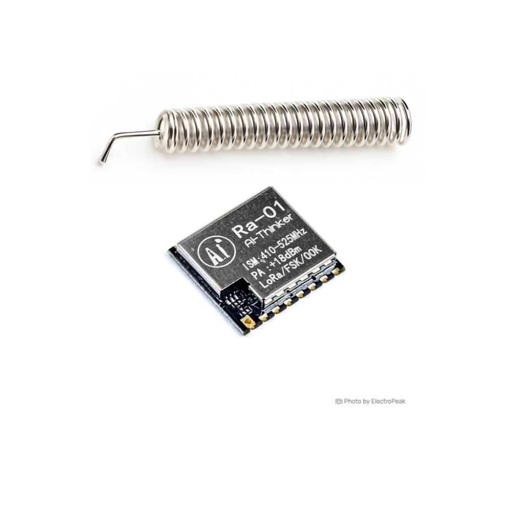 MODULO COMUNICAÇÃO LORA SX1278 433MHZ COM INTERFACE SPI RA-01