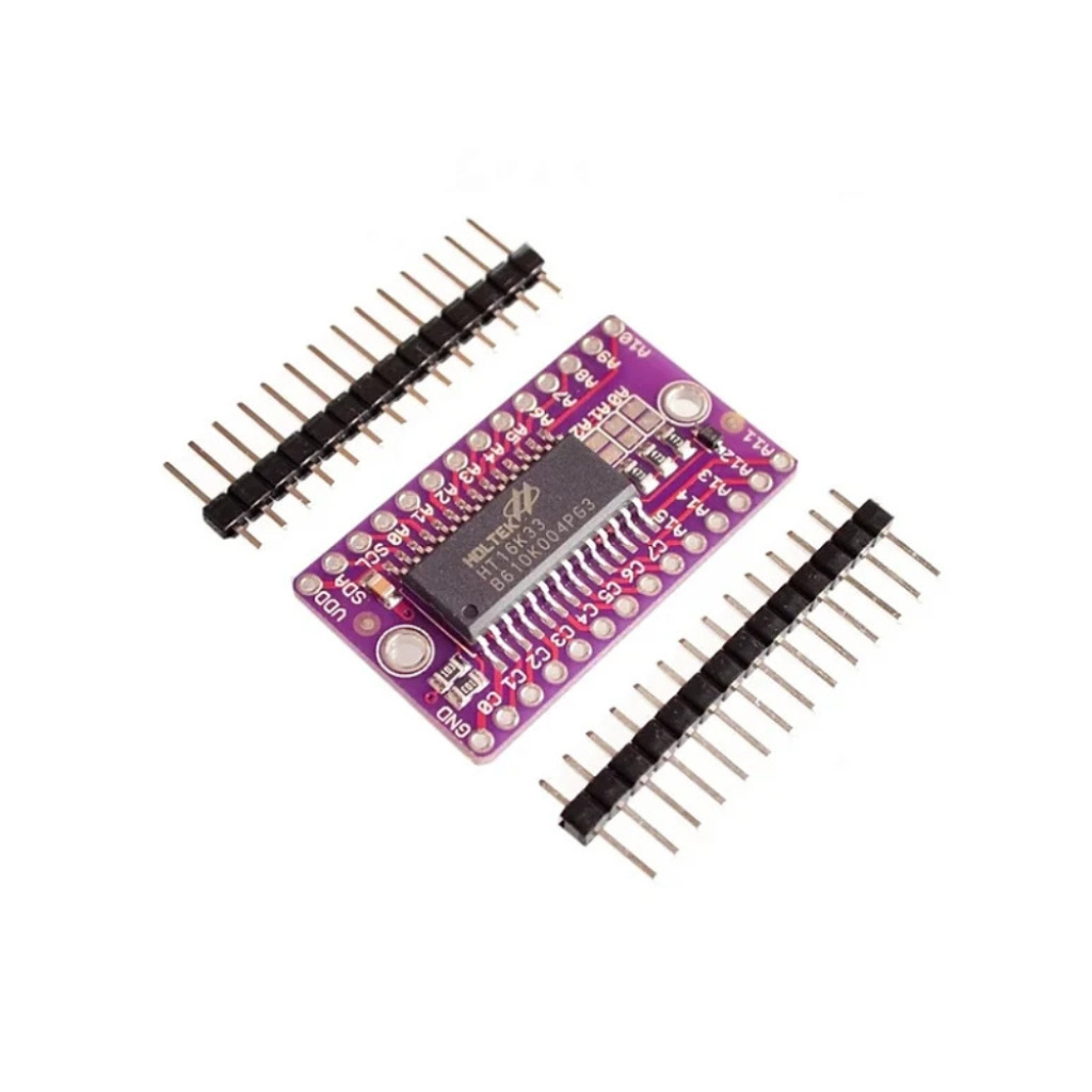 MODULO CONTROLADOR DE MATRIZ DE LED HT16K33 I2C