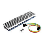 MÓDULO 4 MATRIZES DE LED 8X8 COM MAX7219