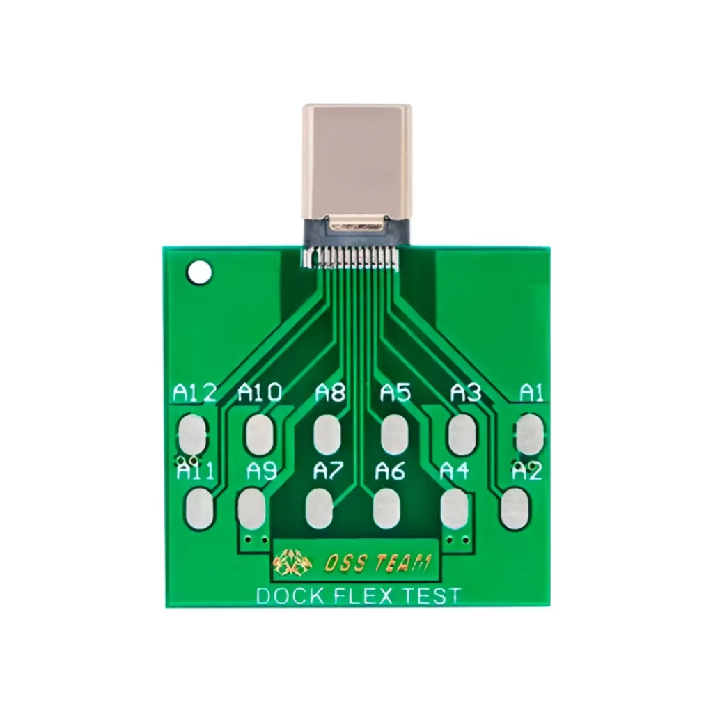 MODULO DE TESTE TIPO C DOCK FLEX TESTE DE BATERIA - TIPO C