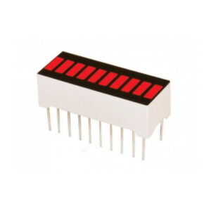 BARRA GRAFICA DE LEDS COR VERMELHO