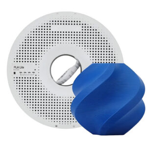 FILAMENTO PLA LITE AZUL 1,75MM 1KG BAMBULAB (COM CARRETEL)