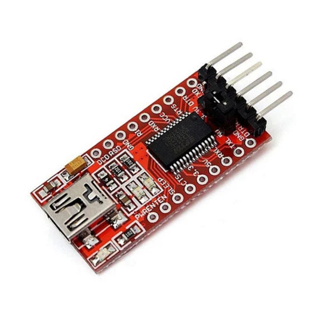 PLACA DE DESENVOLVIMENTO FTDI 3,3V / 5V PARA ARDUINO