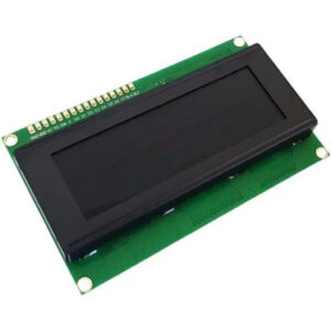 DISPLAY LCD 20X4 FUNDO PRETO COM ESCRITA BRANCA