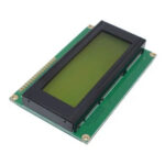 DISPLAY LCD 20X4 FUNDO VERDE COM ESCRITA PRETA