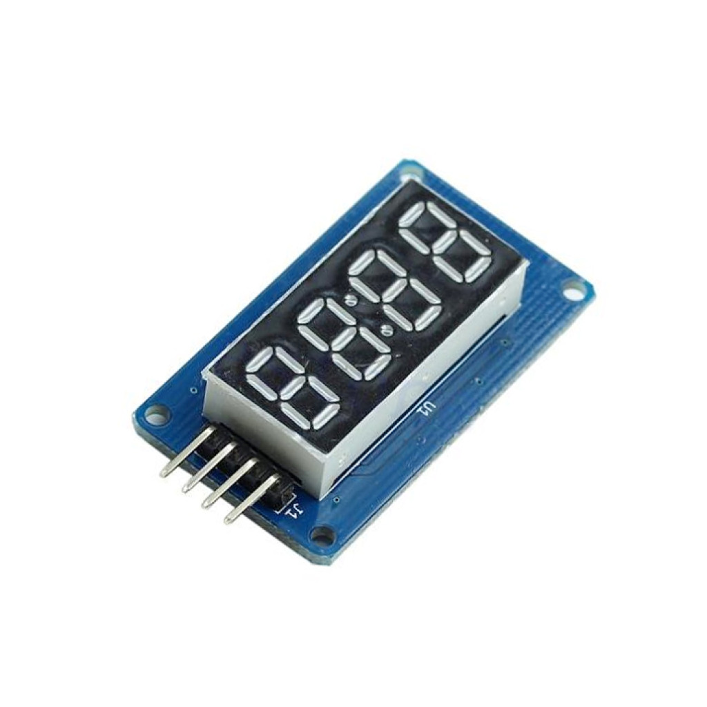 MODULO DISPLAY DE LED COM RELOGIO TM1637 PARA ARDUINO - Imagem 3