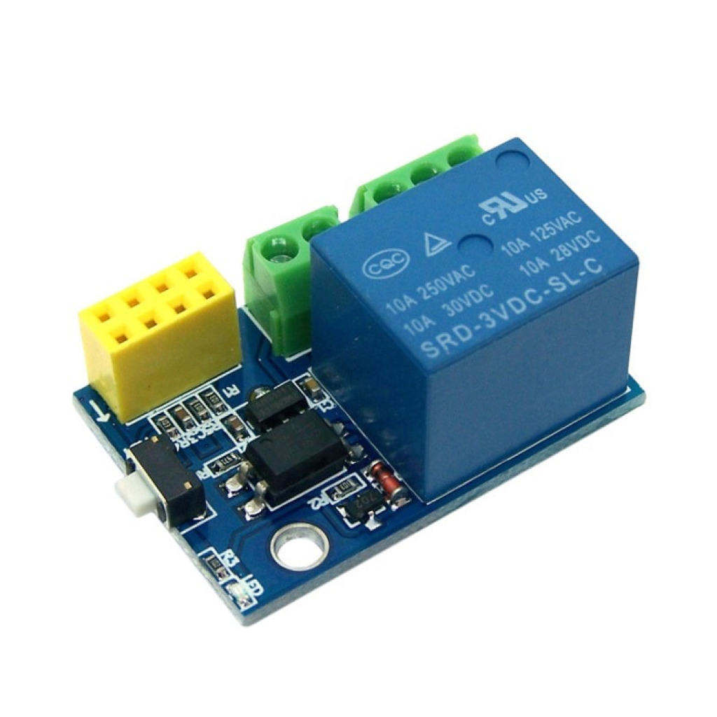 MODULO RELE 1 CANAL COM CONEXÃO PARA ESP-01 - Imagem 3
