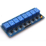 MODULO RELE 5V COM 8 CANAIS E OPTOACOPLADORES