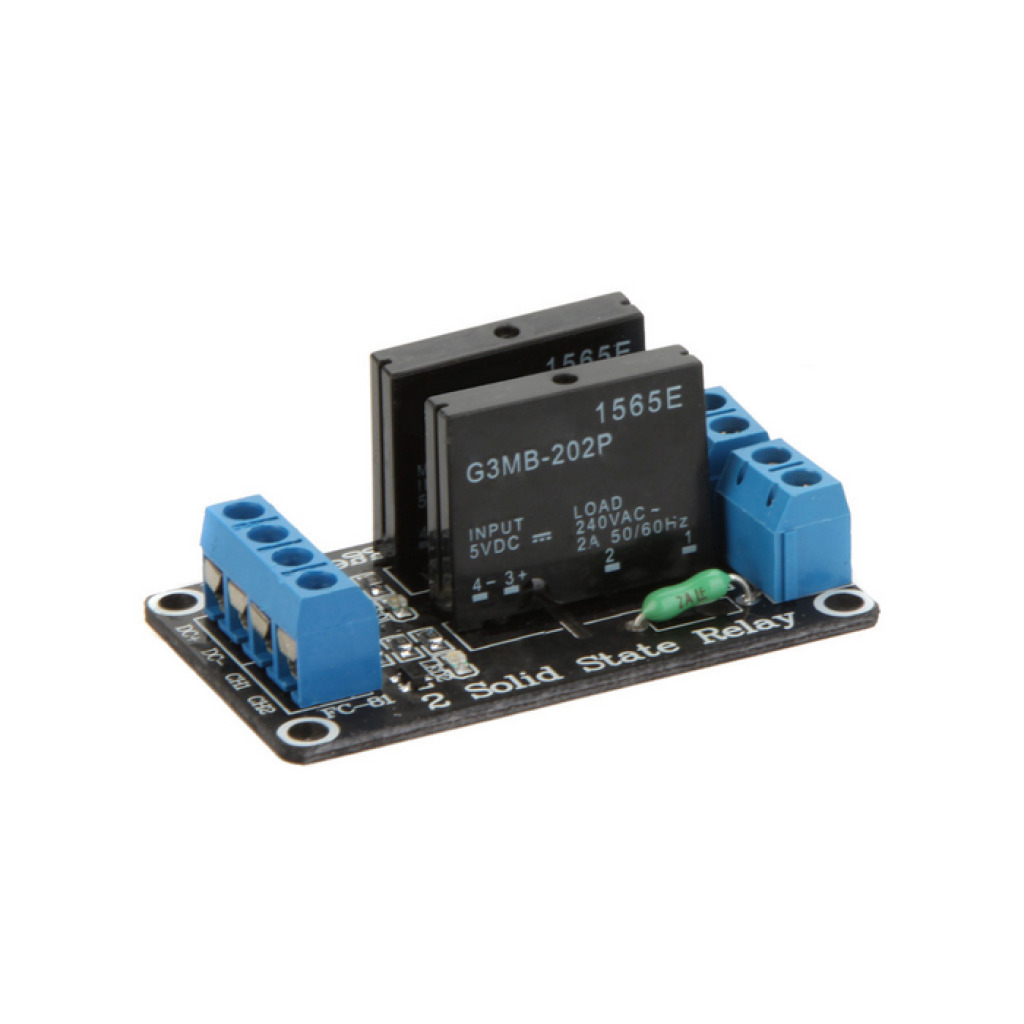 MODULO RELE ESTADO SOLIDO 5V COM 2 CANAIS