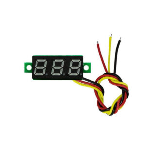 MODULO VOLTIMETRO AZUL 0.28" 2,5 A 30 VOLTS DC COM DOIS FIOS
