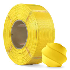 FILAMENTO PLA LITE AMARELO 1,75MM 1KG BAMBULAB - REFIL (SEM CARRETEL)