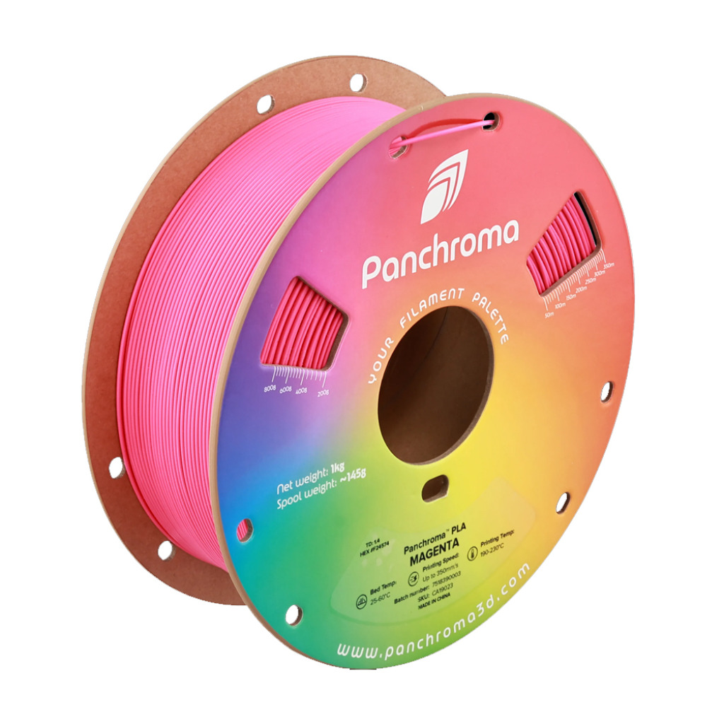 FILAMENTO PLA PANCHROMA MAGENTA 1,75MM 1KG POLYMAKER