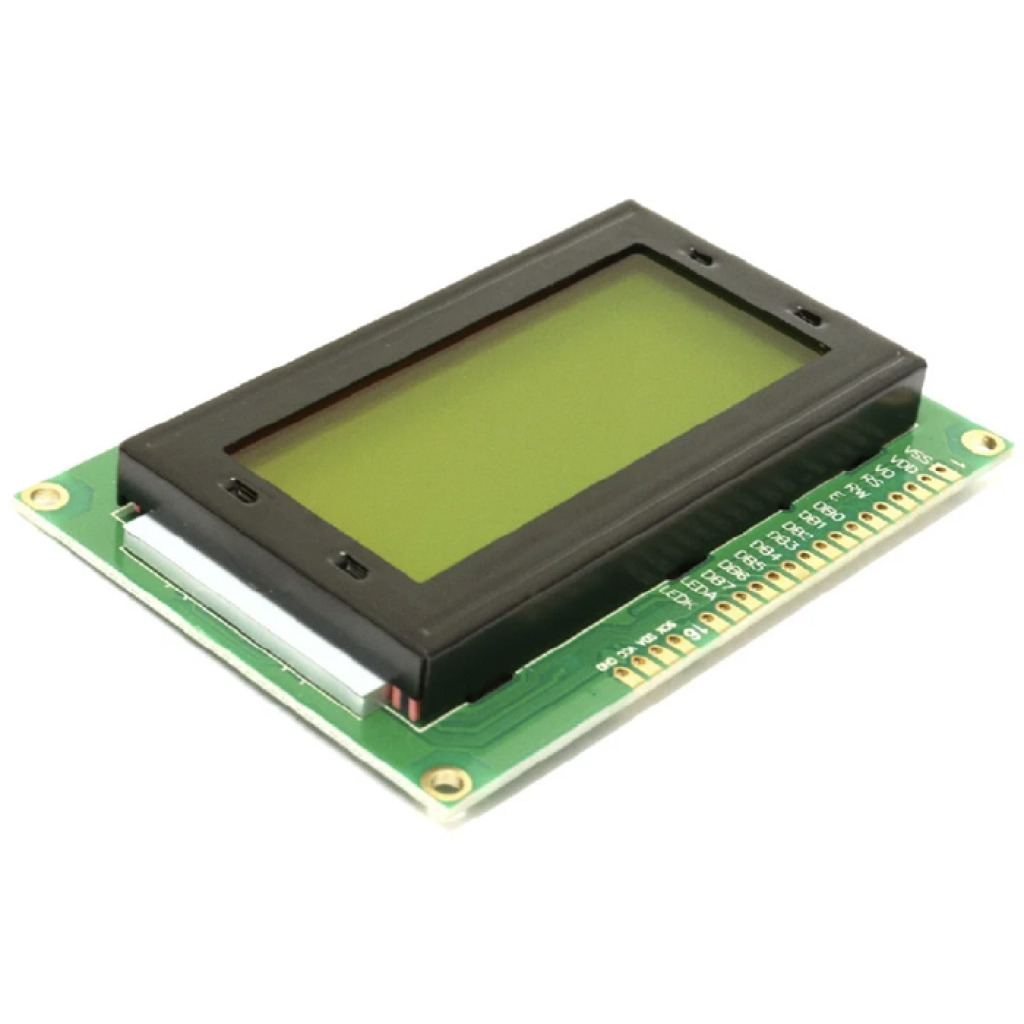 DISPLAY LCD 16X4 FUNDO VERDE COM ESCRITA PRETA