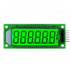 DISPLAY 7 SEGMENTOS 6 DIGITOS LCD 2.4 HT1621