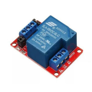 MODULO RELE 5V COM 1 CANAL 30A E OPTOACOPLADORES CONECTOR KRE