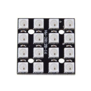 MODULO LED ENDERECAVEL 16 BITS RGB WS2812 - QUADRADO