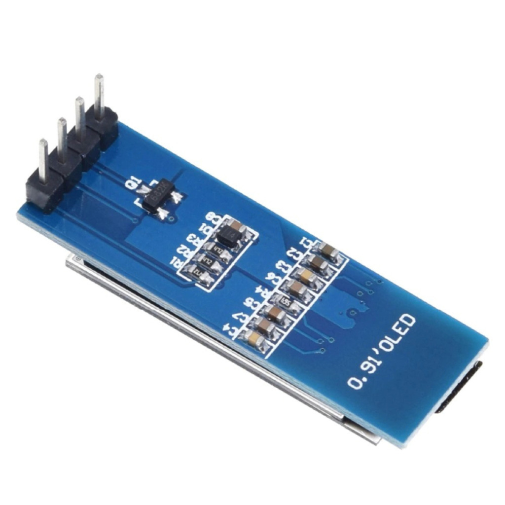 DISPLAY OLED 0.91" I2C 128X32 - ESCRITA AZUL - Imagem 3
