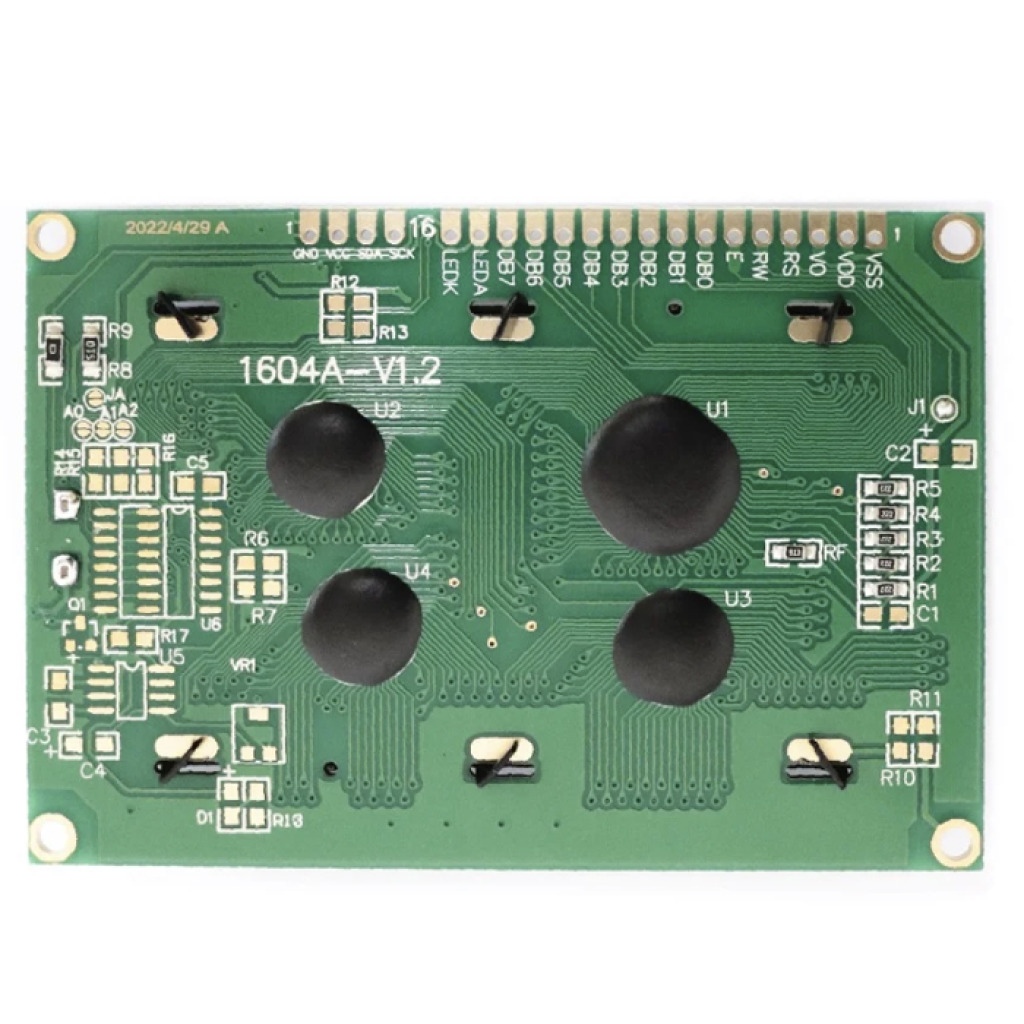 DISPLAY LCD 16X4 FUNDO AZUL PARA ARDUINO - Imagem 4